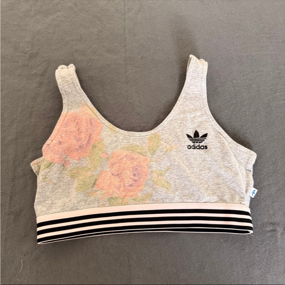 Adidas Pastel Rose Sports Bra